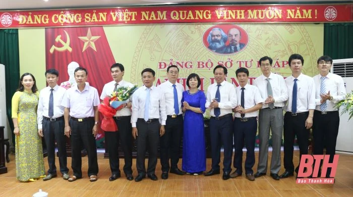 Đại hội Đảng bộ Sở Tư pháp lần thứ XII