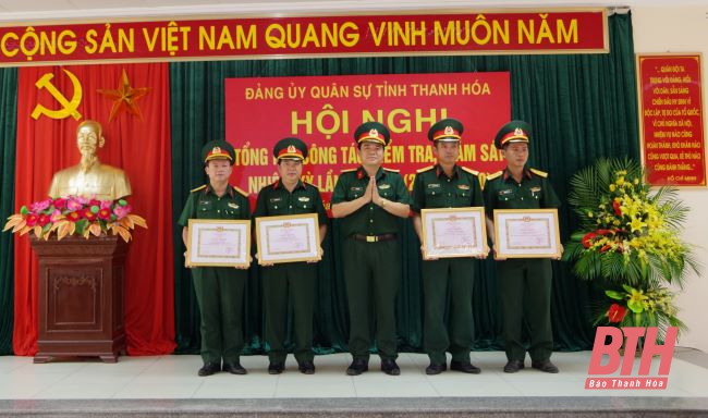 Đảng ủy Quân sự tỉnh Thanh Hóa: Tổng kết công tác kiểm tra giám sát nhiệm kỳ 2015-2020