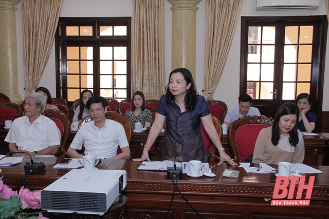 Đánh giá tiến độ triển khai các hoạt động kỷ niệm 90 năm Ngày thành lập Đảng bộ tỉnh Thanh Hoá