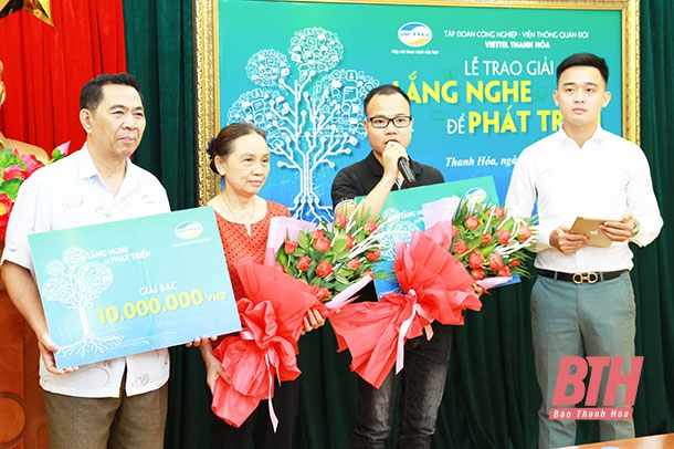 Viettel Thanh Hóa trao thưởng chương trình “Lắng nghe để phát triển 2019”
