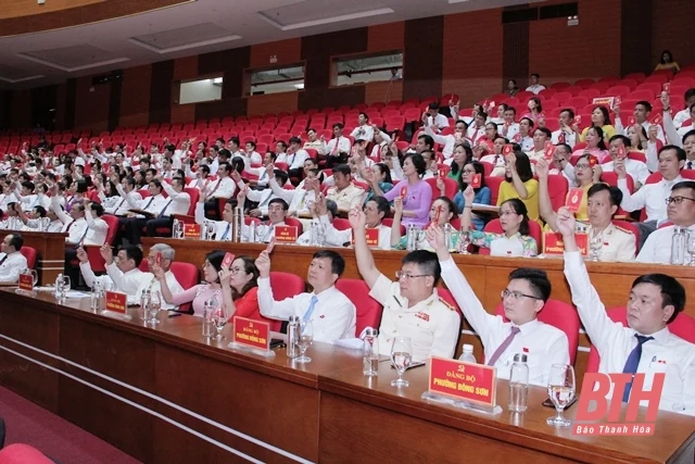 Đồng chí Lê Anh Xuân tái đắc cử Bí thư Thành ủy TP Thanh Hóa, nhiệm kỳ 2020-2025