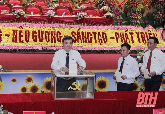 Đồng chí Lê Anh Xuân tái đắc cử Bí thư Thành ủy TP Thanh Hóa, nhiệm kỳ 2020-2025