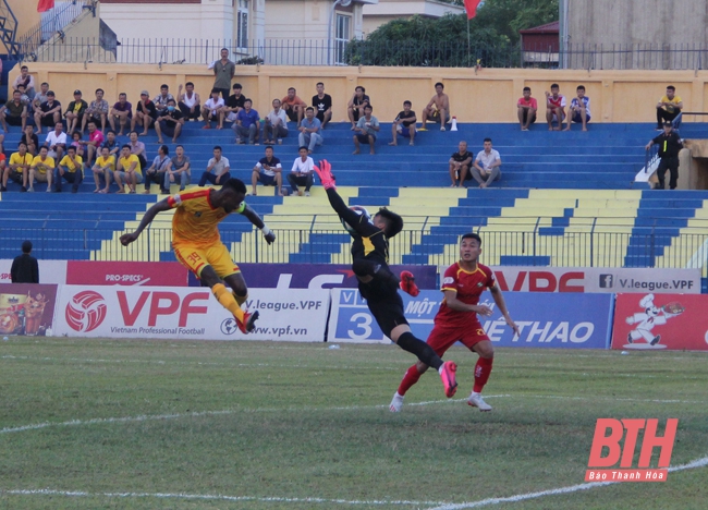 Hòa Sông Lam Nghệ An, Thanh Hóa có điểm số đầu tiên ở V.League 2020