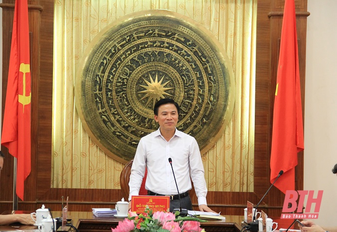 Ban Thường vụ Tỉnh ủy Thanh Hóa duyệt nội dung Đại hội đại biểu Đảng bộ TP Sầm Sơn lần thứ XVII