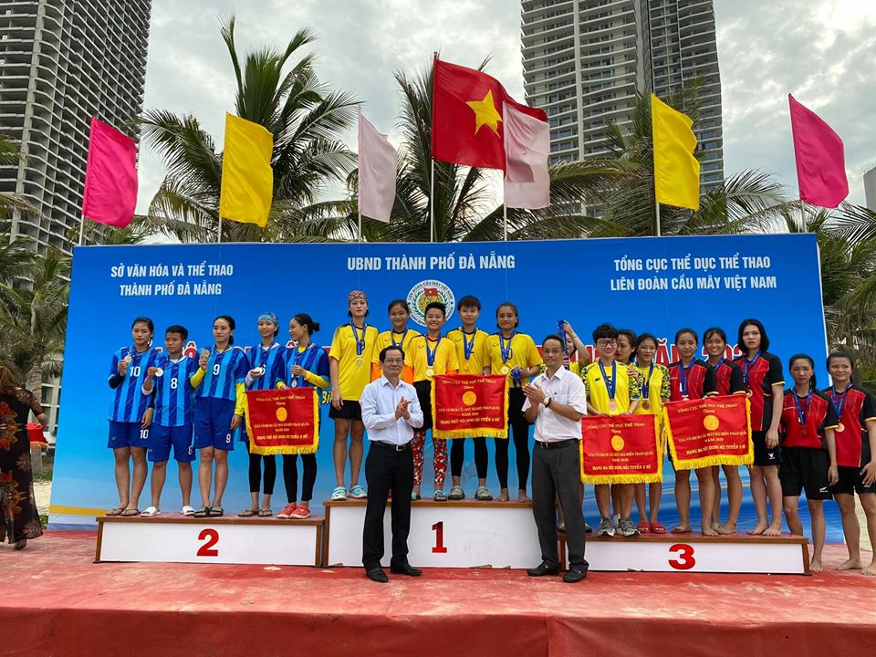 Thanh Hóa xếp thứ ba tại Giải vô địch cầu mây bãi biển toàn quốc 2020