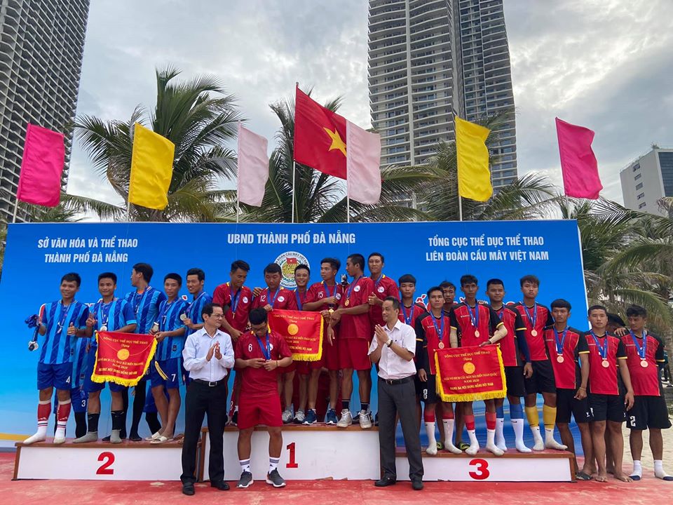 Thanh Hóa xếp thứ ba tại Giải vô địch cầu mây bãi biển toàn quốc 2020