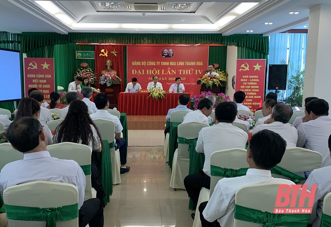 Đại hội Đảng bộ Công ty TNHH Mai Linh Thanh Hóa lần thứ IV