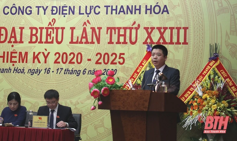Đại hội đại biểu Đảng bộ Công ty Điện lực Thanh Hóa lần thứ XXIII