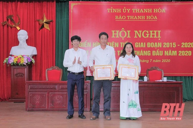 Báo Thanh Hóa biểu dương các điển hình tiên tiến giai đoạn 2015-2020