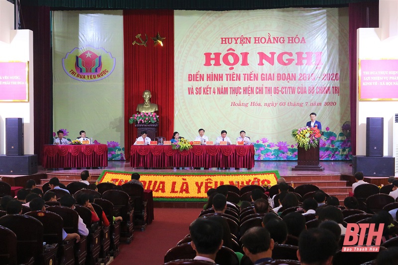 Huyện Hoằng Hóa biểu dương điển hình tiên tiến giai đoạn 2015-2020