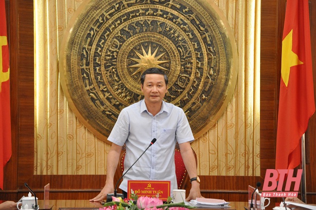 Ban Thường vụ Tỉnh ủy Thanh Hóa duyệt nội dung Đại hội đại biểu Đảng bộ huyện Như Thanh