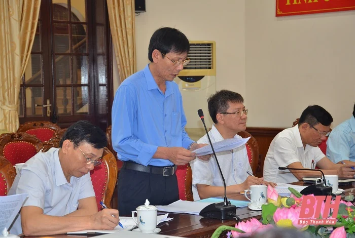Ban Thường vụ Tỉnh ủy Thanh Hóa duyệt nội dung Đại hội đại biểu Đảng bộ huyện Hậu Lộc