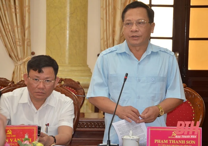 Ban Thường vụ Tỉnh ủy Thanh Hóa duyệt nội dung Đại hội đại biểu Đảng bộ huyện Hậu Lộc