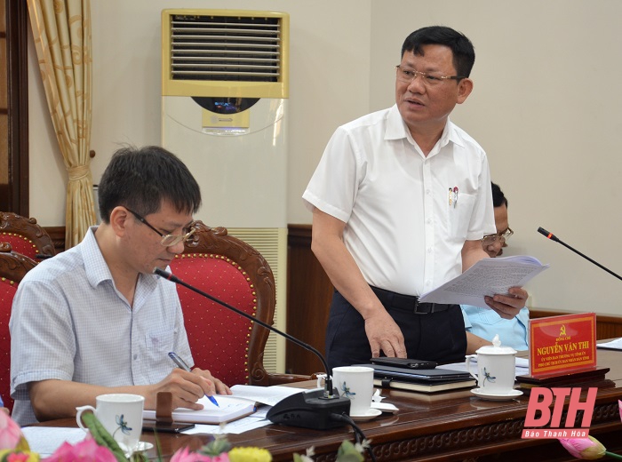 Ban Thường vụ Tỉnh ủy Thanh Hóa duyệt nội dung Đại hội đại biểu Đảng bộ huyện Hậu Lộc