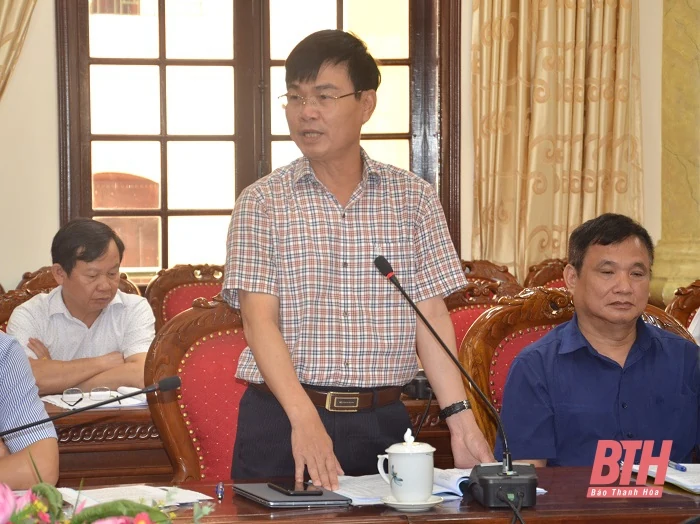 Ban Thường vụ Tỉnh ủy Thanh Hóa duyệt nội dung Đại hội đại biểu Đảng bộ huyện Hậu Lộc