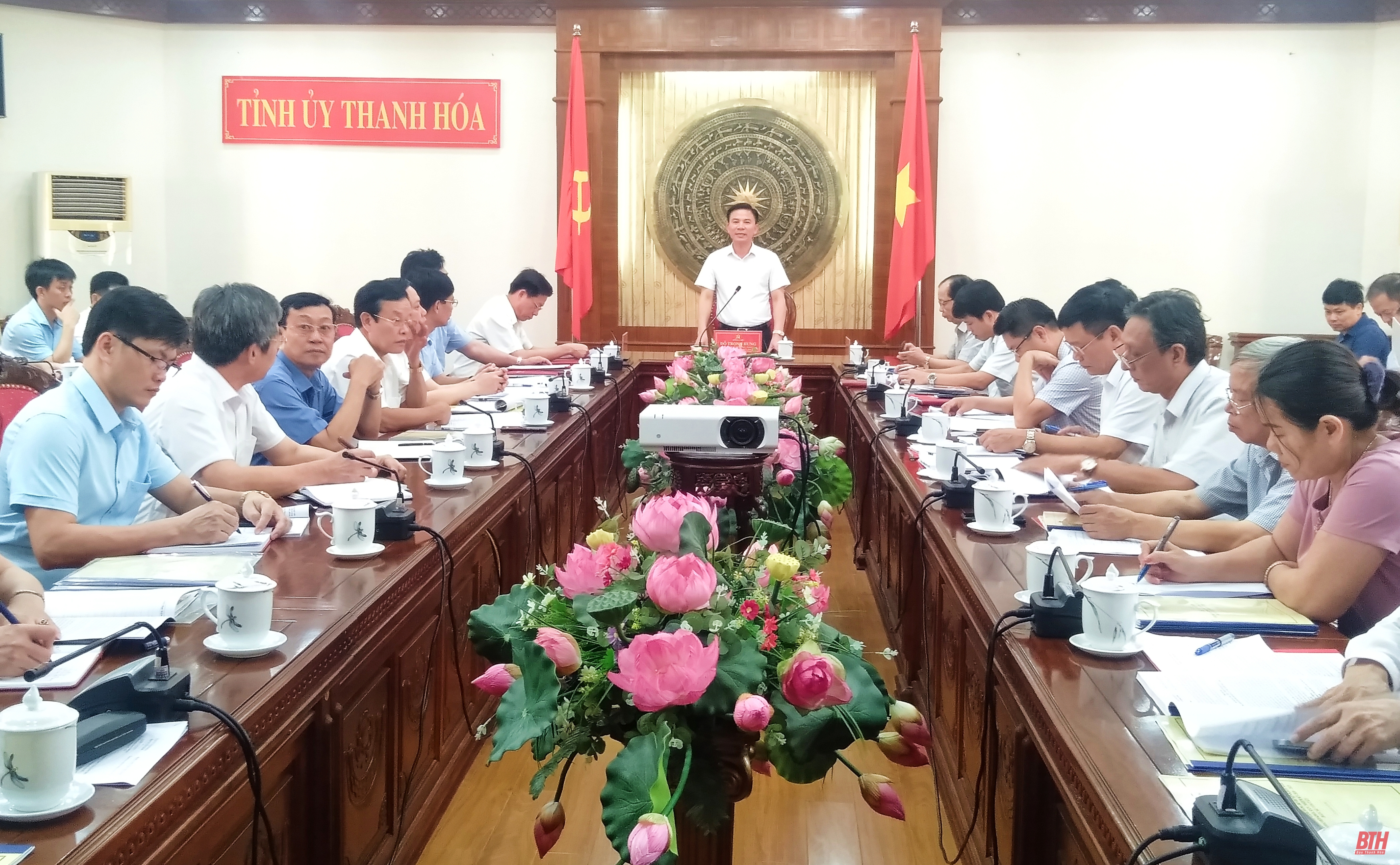 Ban Thường vụ Tỉnh ủy Thanh Hóa duyệt nội dung Đại hội đại biểu Đảng bộ huyện Nông Cống