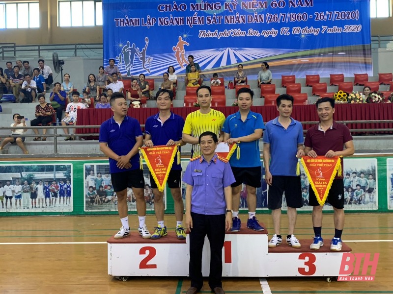 Bế mạc giải thể thao ngành Kiểm sát Nhân dân tỉnh Thanh Hóa