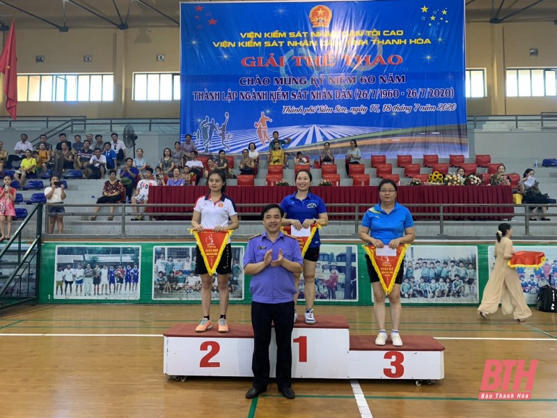 Bế mạc giải thể thao ngành Kiểm sát Nhân dân tỉnh Thanh Hóa