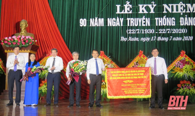 Kỷ niệm 90 năm Ngày truyền thống Đảng bộ huyện Thọ Xuân