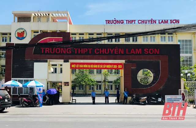 890 thí sinh dự thi vào Trường THPT chuyên Lam Sơn