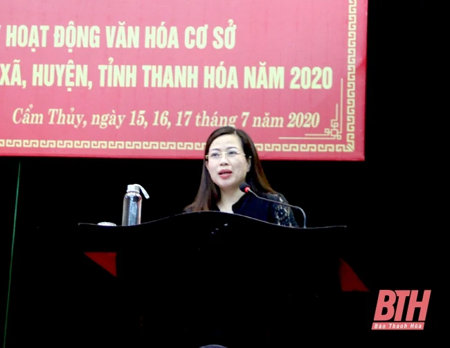 Nâng cao kiến thức, kỹ năng quản lý các hoạt động văn hóa cơ sở cho cán bộ cấp xã, huyện
