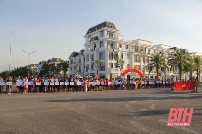 Sôi nổi Giải chạy tiếp sức gia đình, chạy việt dã TP Thanh Hóa – Cúp Vinhomes Star City 2020
