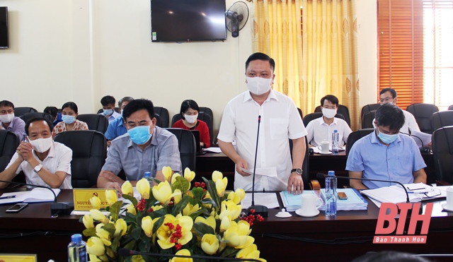 Phó Chủ tịch UBND tỉnh Nguyễn Văn Thi kiểm tra công tác phòng, chống dịch COVID-19 tại huyện Nông Cống