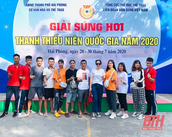 Thanh Hóa giành 2 HCV, lập 1 kỷ lục quốc gia tại Giải súng hơi thanh thiếu niên quốc gia 2020