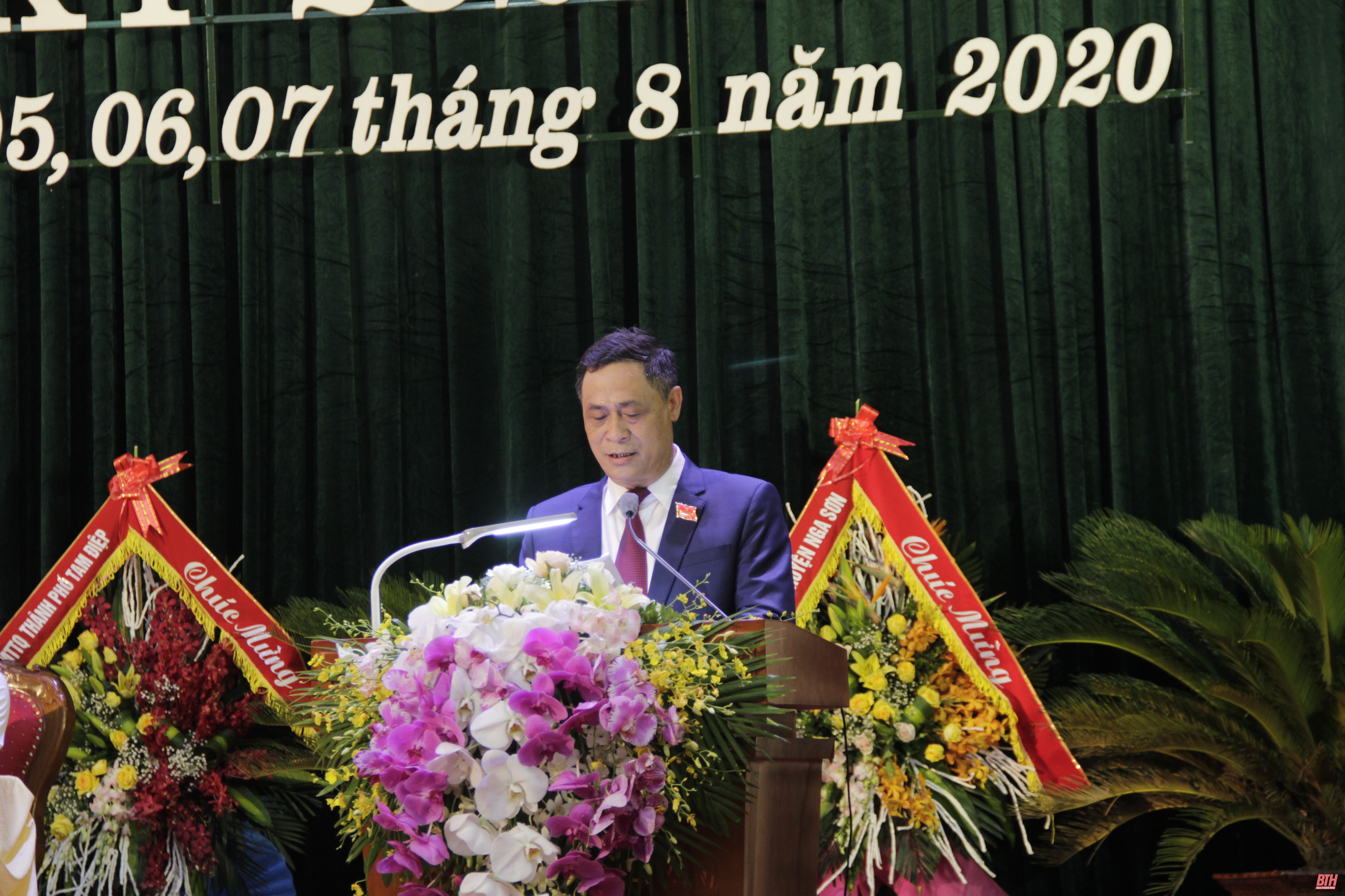 Đồng chí Nguyễn Tiến Thuận tái đắc cử Bí thư thị ủy Bỉm Sơn, nhiệm kỳ 2020-2025