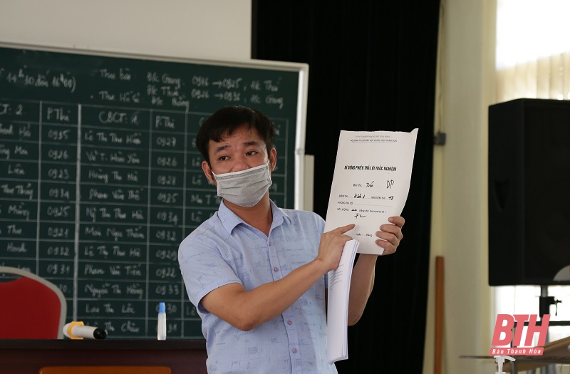 Ngày thi thứ nhất, Kỳ thi tốt nghiệp THPT năm 2020 tại Thanh Hóa diễn ra an toàn