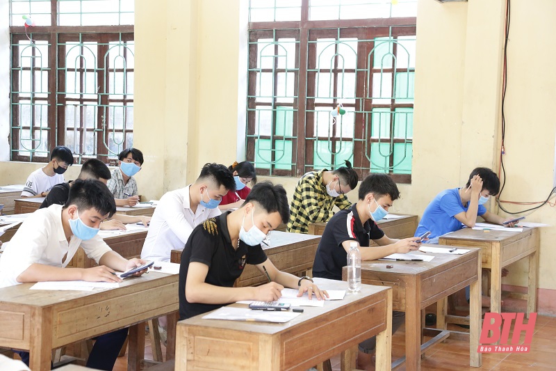 Ngày thi thứ nhất, Kỳ thi tốt nghiệp THPT năm 2020 tại Thanh Hóa diễn ra an toàn