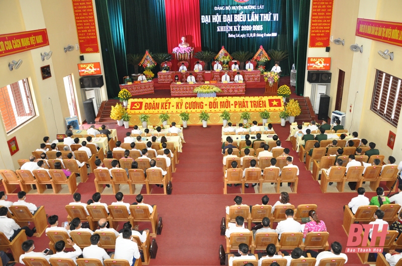 Đại hội đại biểu Đảng bộ huyện Mường Lát lần thứ VI: Đoàn kết - Kỷ cương - Đổi mới - Phát triển