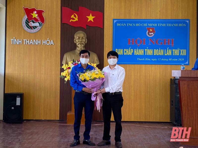 Đồng chí Lê Văn Châu giữ chức Bí thư Tỉnh đoàn Thanh Hóa, nhiệm kỳ 2017-2022