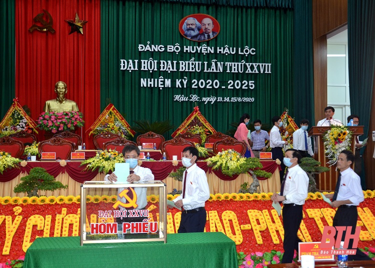 Đồng chí Hoàng Anh Tuấn được bầu giữ chức Bí thư Huyện ủy Hậu Lộc, nhiệm kỳ 2020-2025
