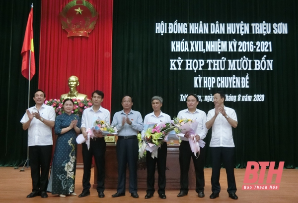 HĐND huyện Triệu Sơn khóa XVII bầu chức danh Phó Chủ tịch UBND huyện