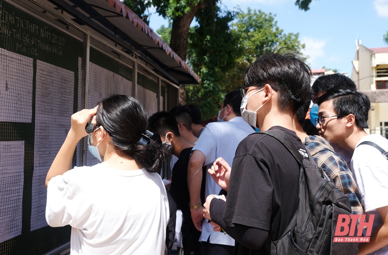 Cách tra cứu điểm thi tốt nghiệp THPT năm 2020 tại Thanh Hoá