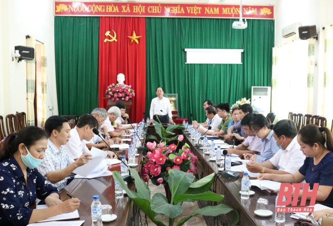 Ban Văn hóa - Xã hội HĐND tỉnh giám sát tại huyện Quan Hóa