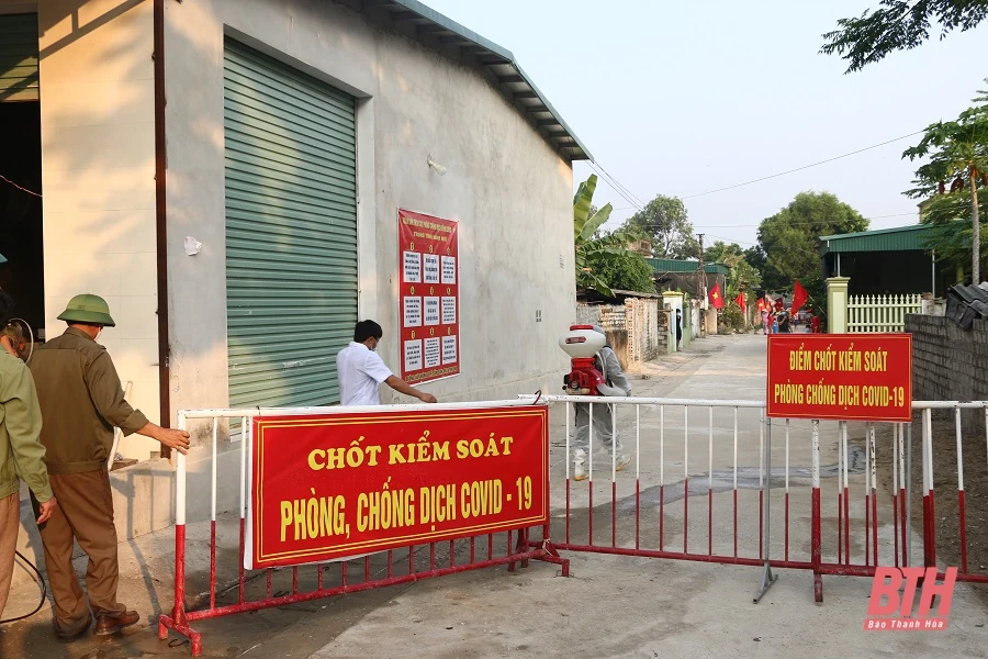 TP Sầm Sơn: Gỡ bỏ phong tỏa cách ly y tế tại khu dân cư phố Nam Bắc, phường Quảng Vinh