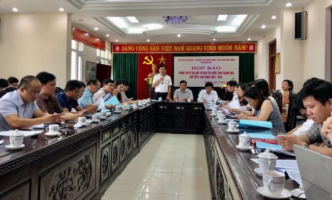 Họp báo thông tin về Đại hội thi đua yêu nước tỉnh Thanh Hóa lần thứ X 