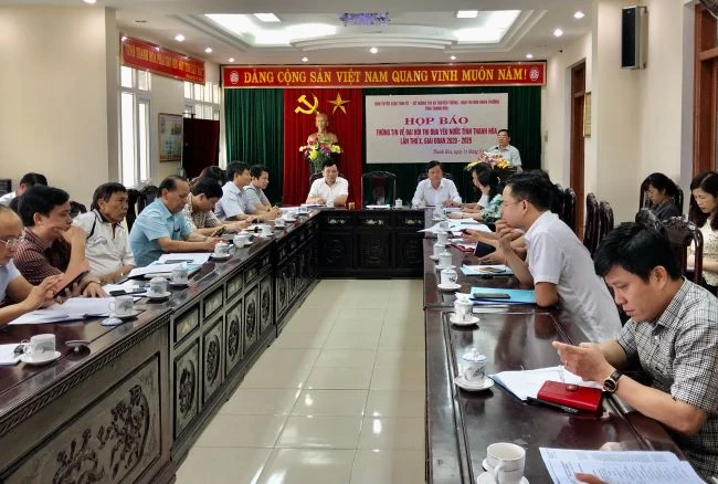 Họp báo thông tin về Đại hội thi đua yêu nước tỉnh Thanh Hóa lần thứ X 