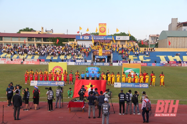 Ban tổ chức sân Thanh Hóa bảo đảm các điều kiện đón khán giả trở lại với V.League 2020