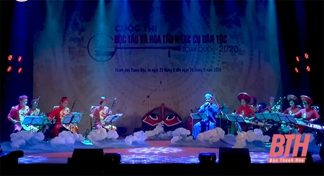 5 đoàn nghệ thuật tham gia Cuộc thi Độc tấu và Hòa tấu nhạc cụ dân tộc toàn quốc năm 2020 tại Thanh Hóa