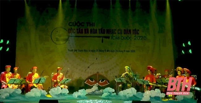 5 đoàn nghệ thuật tham gia Cuộc thi Độc tấu và Hòa tấu nhạc cụ dân tộc toàn quốc năm 2020 tại Thanh Hóa