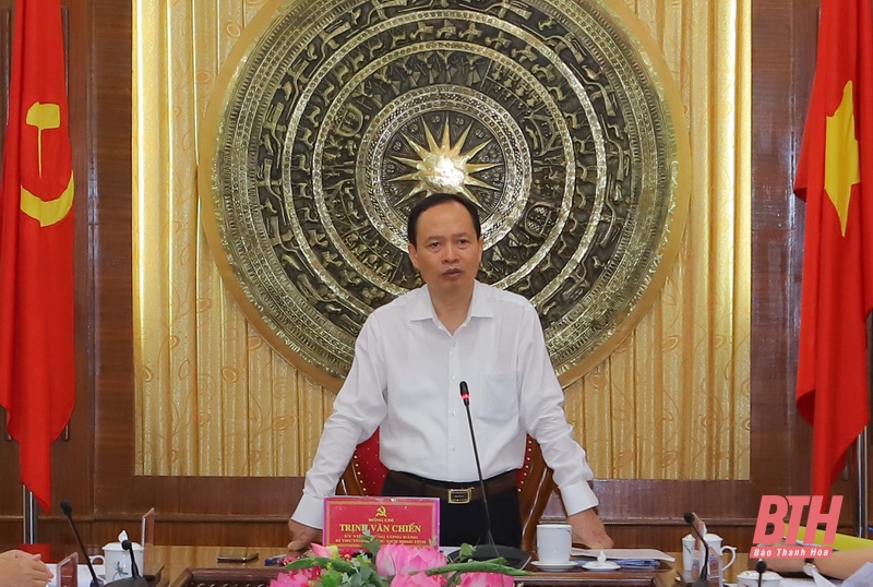 Ban Thường vụ Tỉnh ủy Thanh Hóa cho ý kiến vào công tác chuẩn bị Đại hội Đảng bộ tỉnh lần thứ XIX