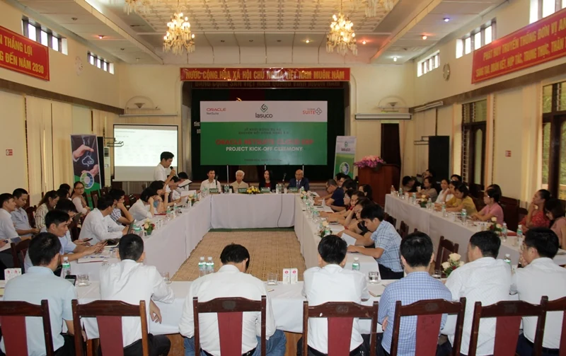 Lasuco khởi động dự án chuyển đổi công nghệ 4.0