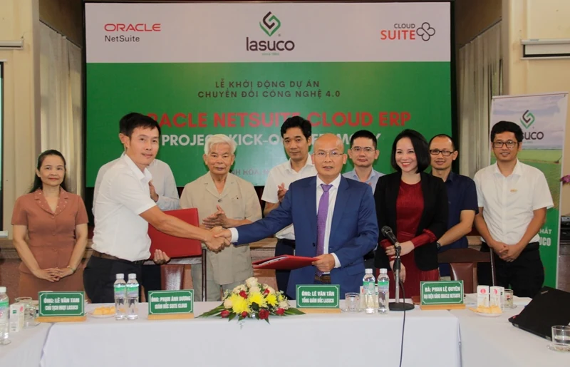 Lasuco khởi động dự án chuyển đổi công nghệ 4.0
