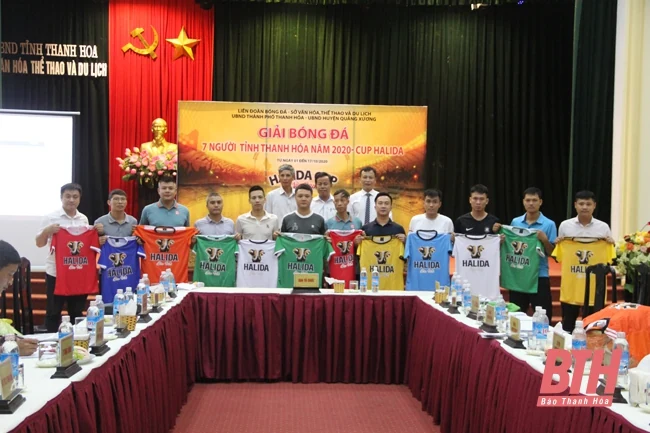 Giải bóng đá 7 người tỉnh Thanh Hóa - Cúp Halida năm 2020 khởi tranh vào ngày 2 - 10