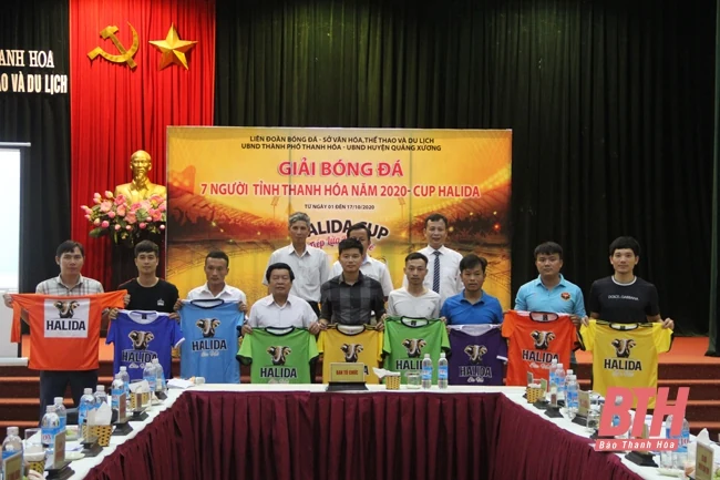 Giải bóng đá 7 người tỉnh Thanh Hóa - Cúp Halida năm 2020 khởi tranh vào ngày 2 - 10