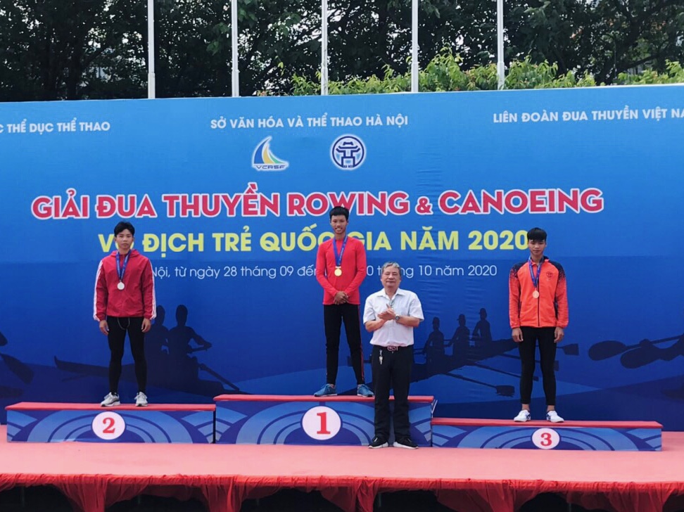 Thanh Hoá giành 2 HCV tại giải Đua thuyền trẻ vô địch quốc gia 2020