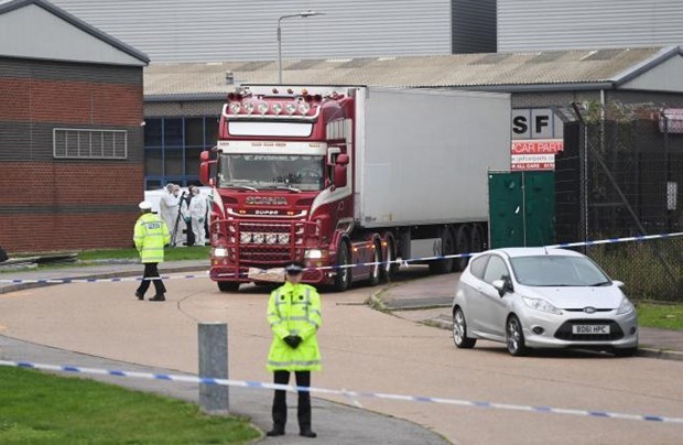 Vụ 39 thi thể trong xe tải ở Anh: Một đối tượng nhận tội